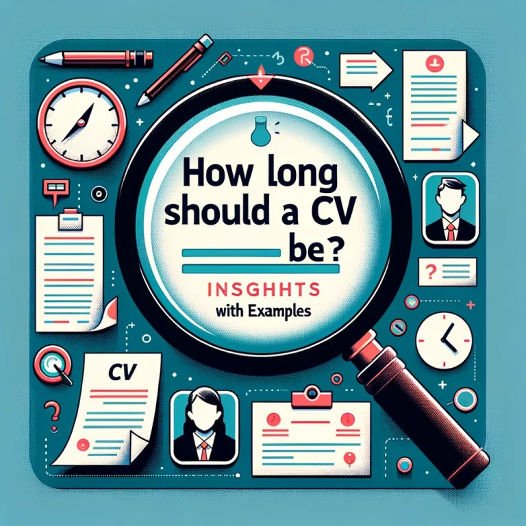How Long Should a CV Be? Insights with Examples