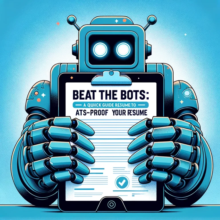 Beat the Bots: A Quick Guide to ATS-Proof Your Resume